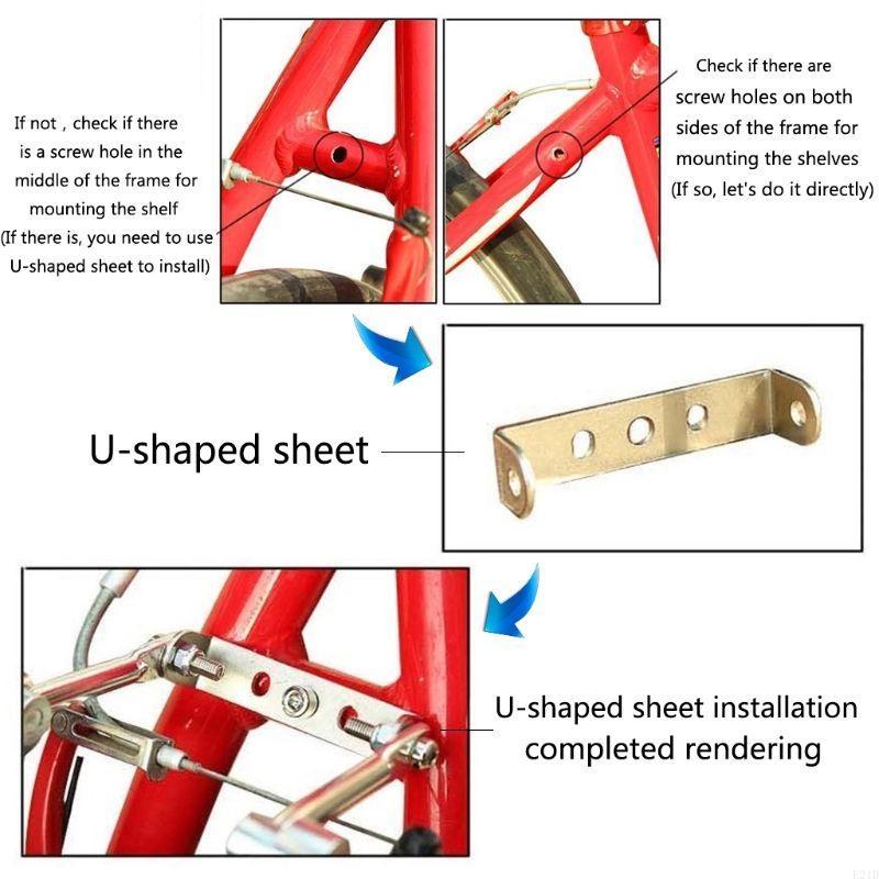 Mountain Biking App - Bike Cargo Rack Rear Bike Rack