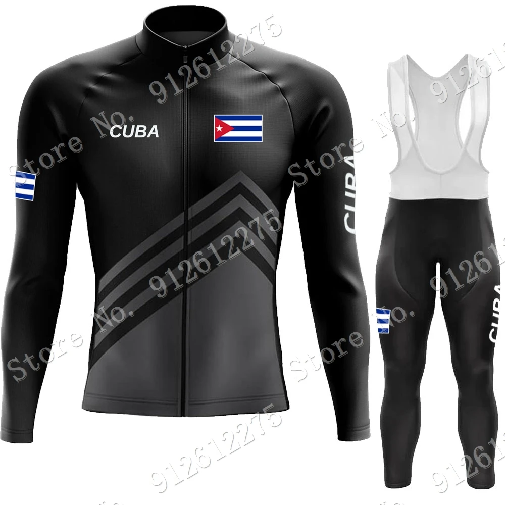Mountain Biking Pants For Men - Cuba Cycling Jersey Set Cycling Clothing