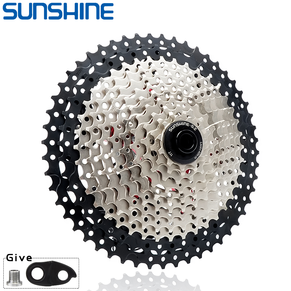 Cassette 11 Speed - SUNSHINE Bicycle Cassette 8/9/10/11/12Speed MTB Sprocket