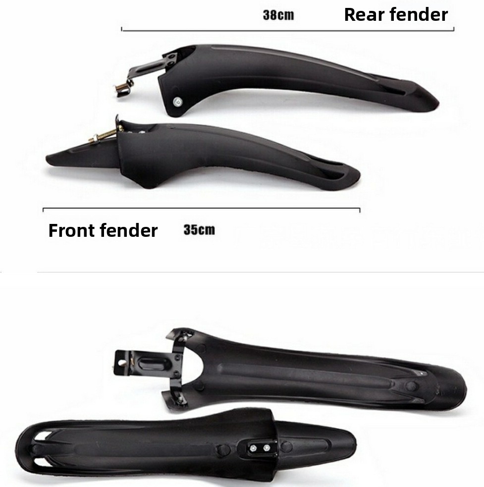 4pc Mountain Bike Fender Unive - Mountain Biking In The Rain 评论和价格
