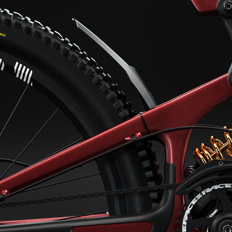 Bicycle Mudguard Mountain Bike - Mountain Biking In The Rain 评论和价格
