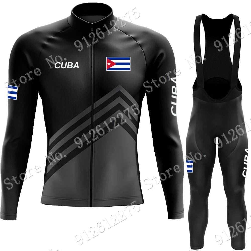 Cuba Cycling Jersey Set Cyclin - Mountain Biking Pants For Men 评论和价格