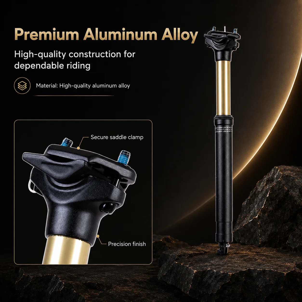 ZOOM Suspension Dropper Seatpo - Dropper Post Remote 评论和价格