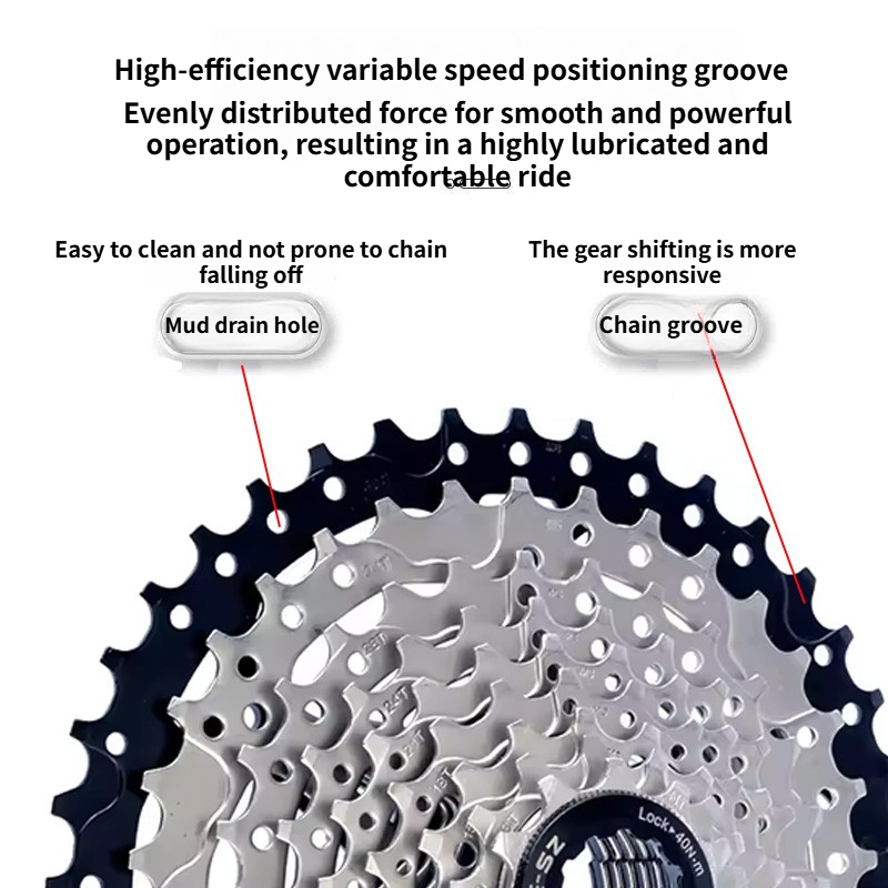 SUNSHINE 9 speed cassette 11 3 - Cassette 11 Speed 评论和价格