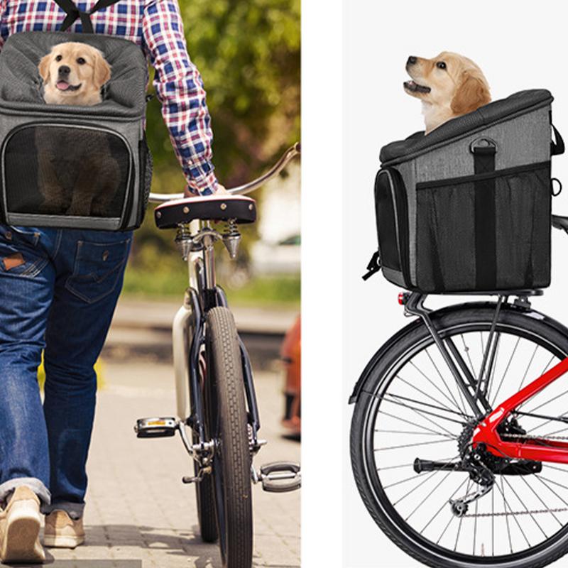 Dog Bike Carrier Dog Bicycles  - Mountain Biking With Dog 评论和价格