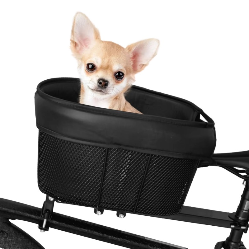 Pet Bicycle Basket Mountain Bi - Mountain Biking With Dog 评论和价格
