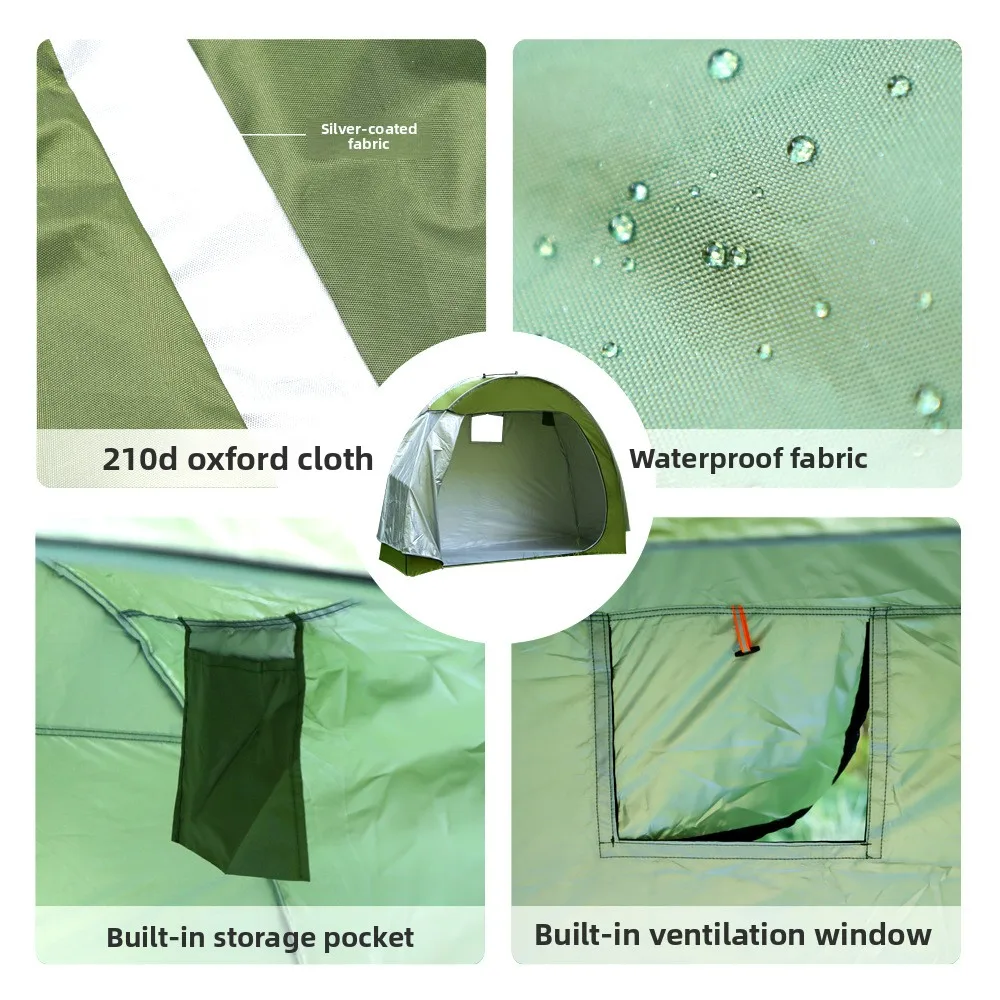 210D storage room portable fol - Mountain Biking In The Rain 评论和价格