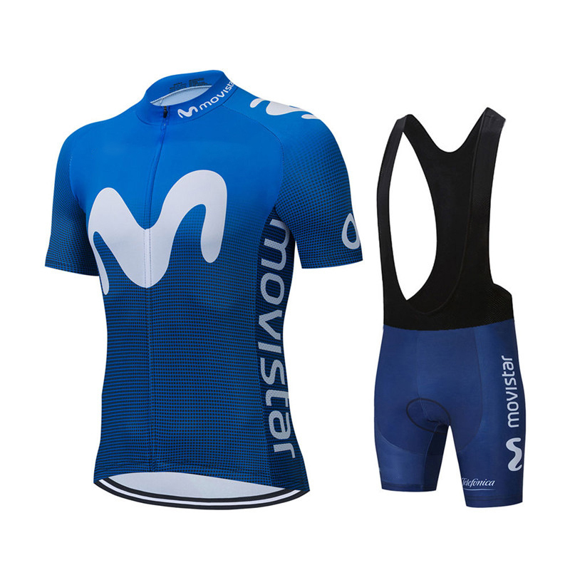 New Summer Movistar Team Cycli - Mountain Biking Pants For Men 评论和价格
