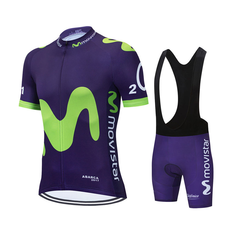New Summer Movistar Team Cycli - Mountain Biking Pants For Men 评论和价格