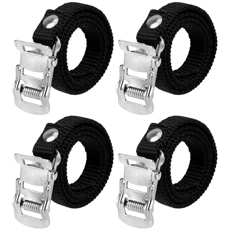 1/2pair Bikes Pedal Toe Straps - Mountain Biking With Dog 评论和价格
