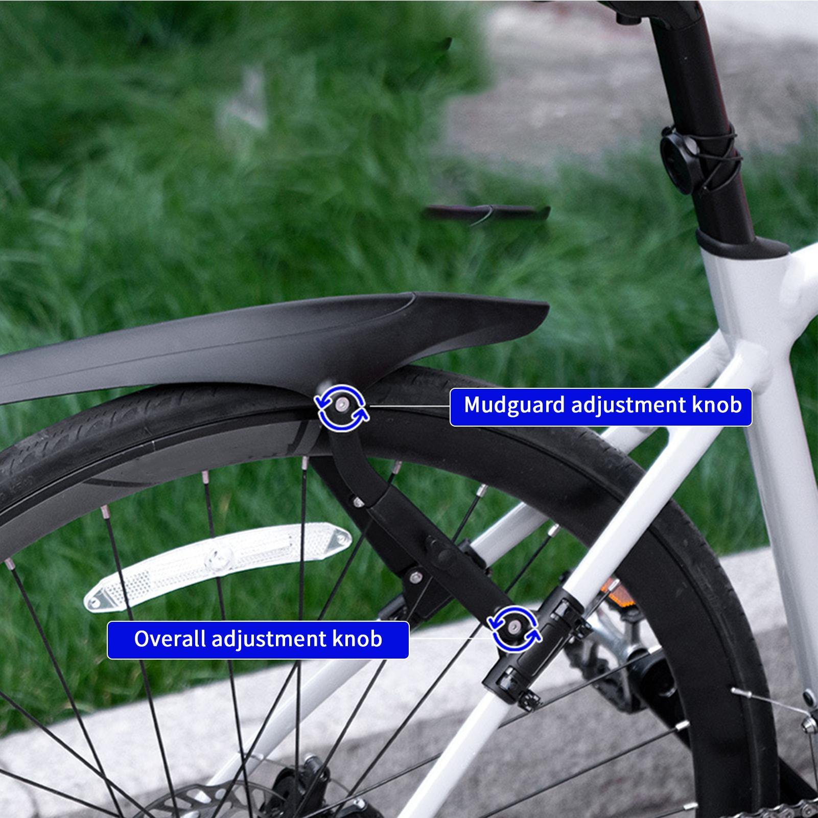 Mountain Bike Mudguards Adjust - Mountain Biking In The Rain 评论和价格