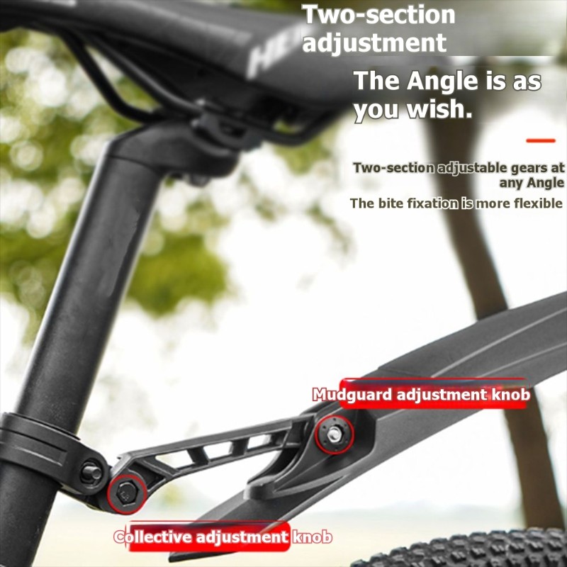 Bicycle Mudguard Set Universal - Mountain Biking In The Rain 评论和价格