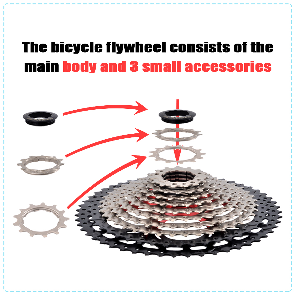 SUNSHINE Bicycle Cassette 8/9/ - Cassette 11 Speed 评论和价格