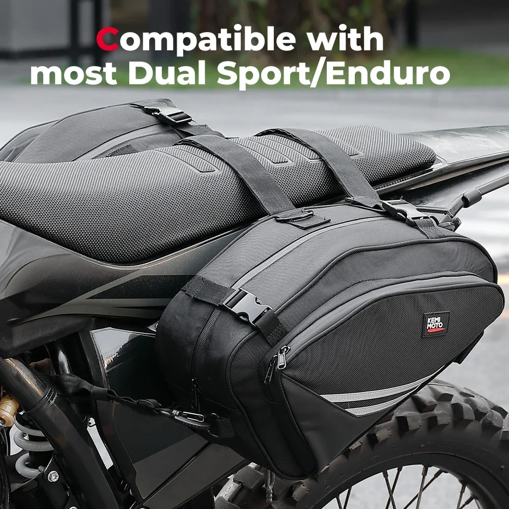 Motorcycle Saddlebags with Rai - Mountain Biking In The Rain 评论和价格